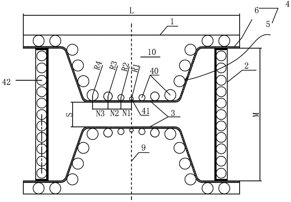 H-shaped combined crystallizer