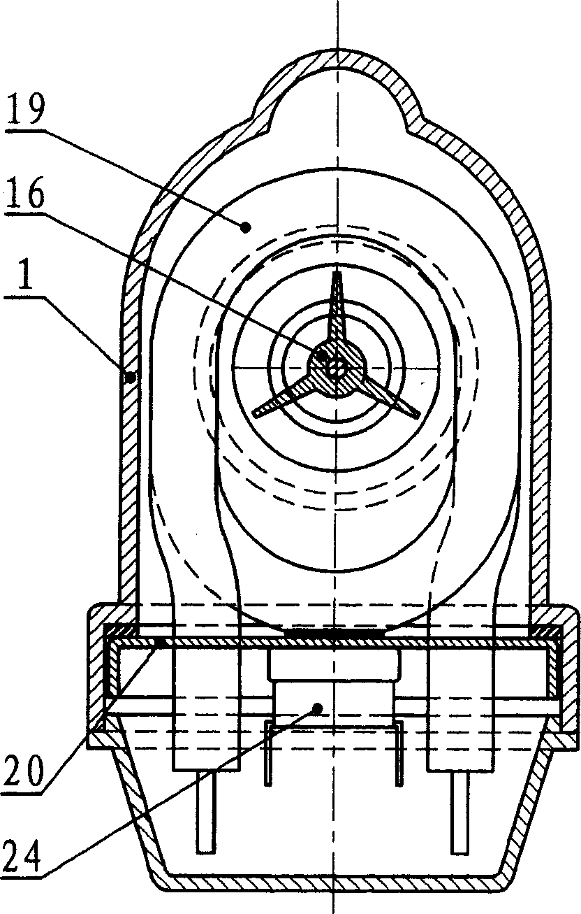 Circular preheater of permanent magnet rotary pump in single cavity, and assembly method