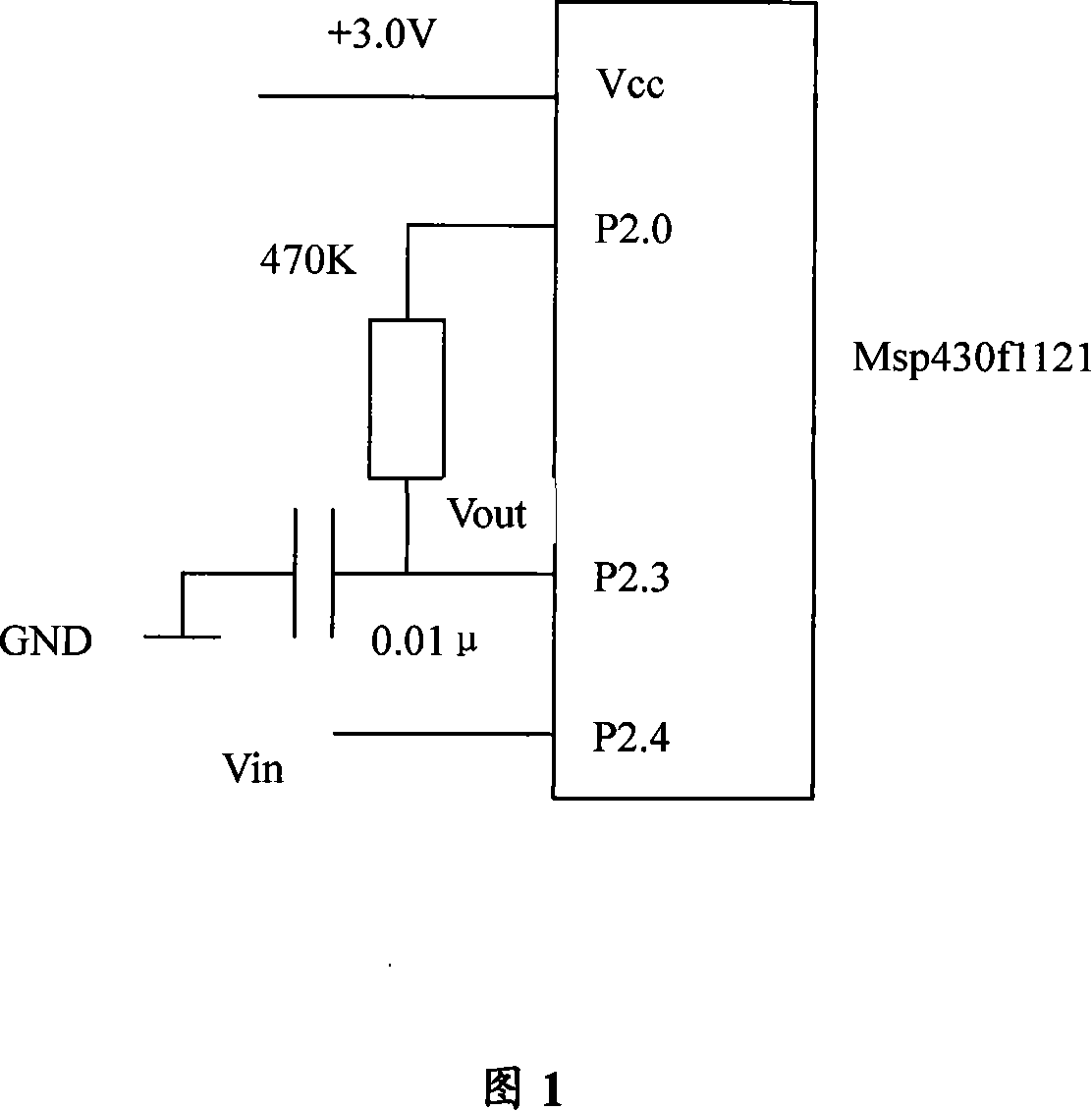 A highly precise simple A/D conversion circuit and its method based on MSP430