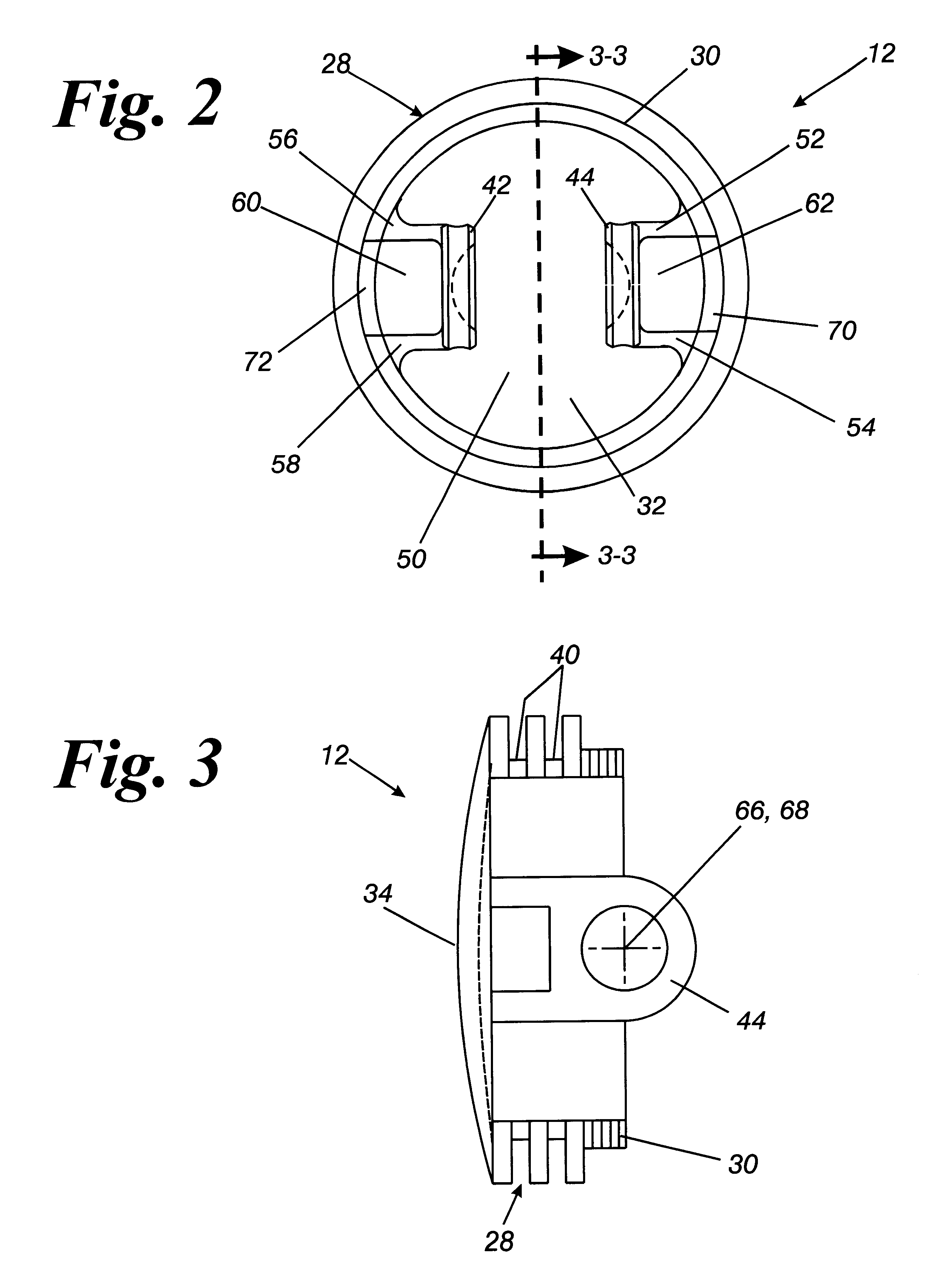 Two-piece piston assembly