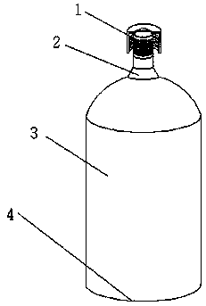 Ultrahigh pressure hydrogen storage tank