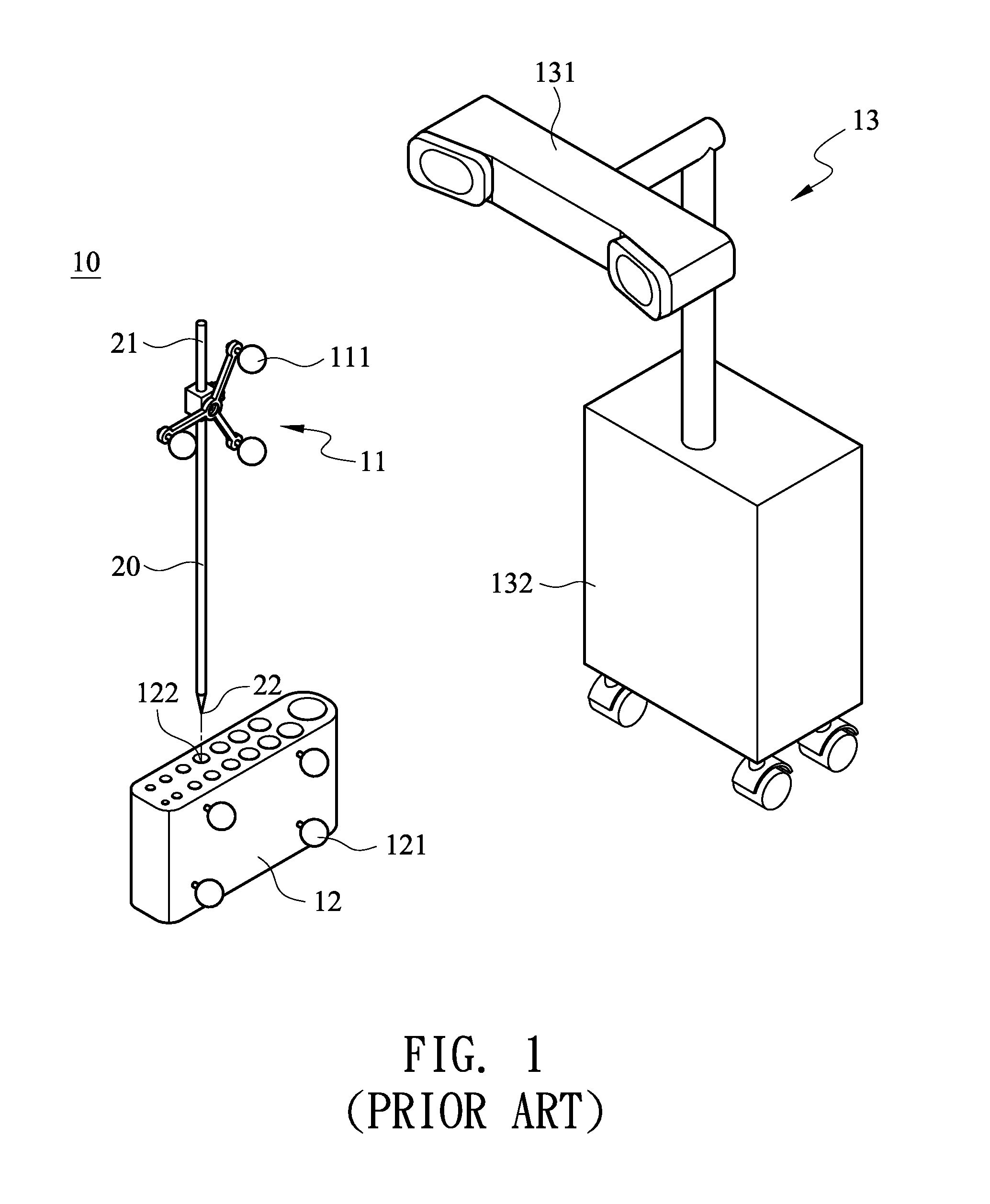 Surgical tool calibrating device