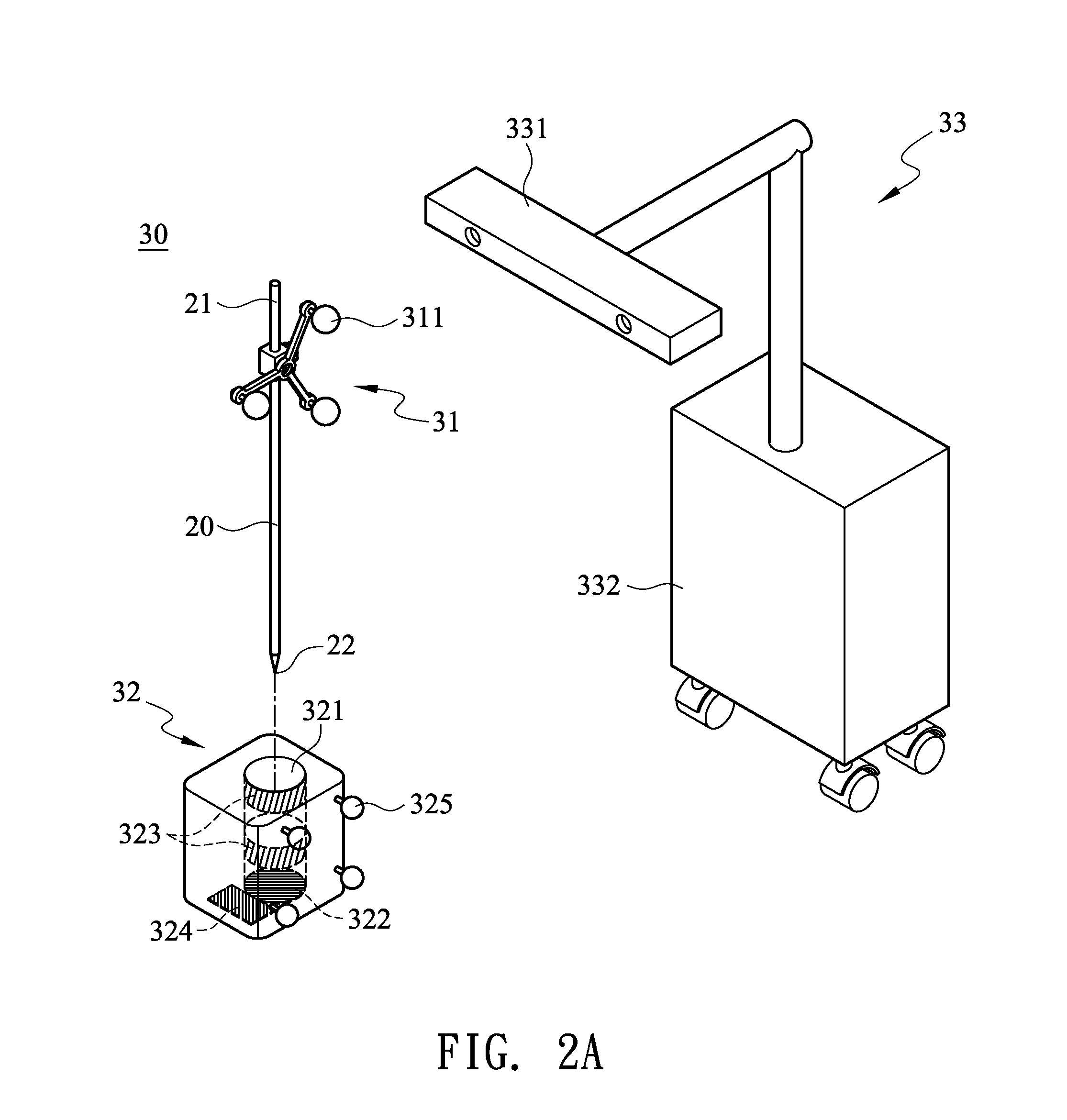 Surgical tool calibrating device