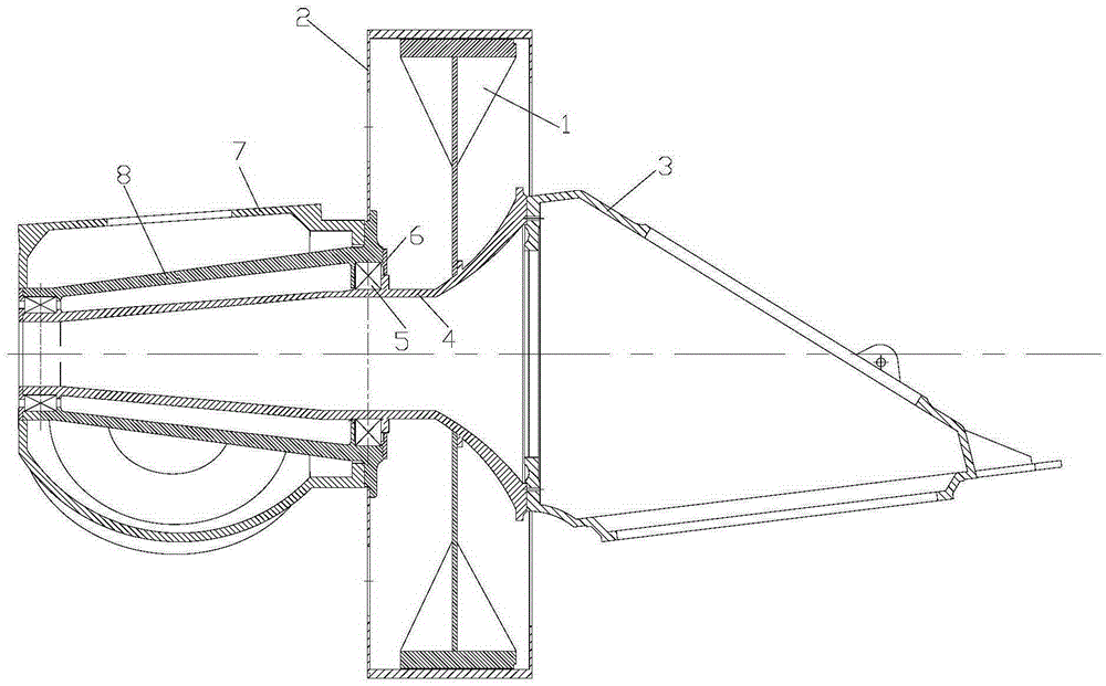 Wind driven generator and wind generating set