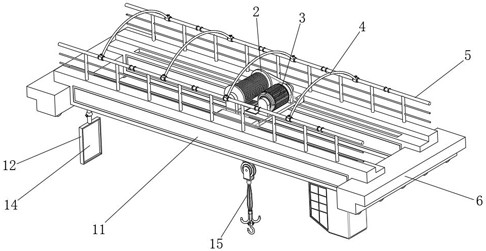 A Bridge Crane with High Strength Main Girder