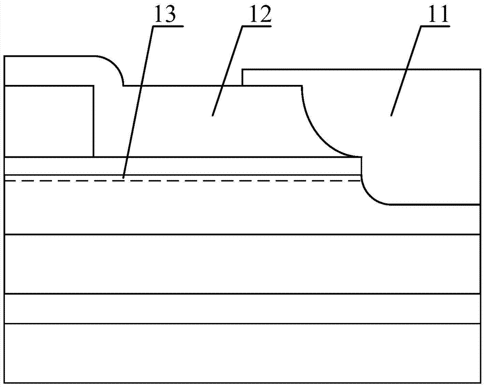 A kind of Schottky diode and its manufacturing method