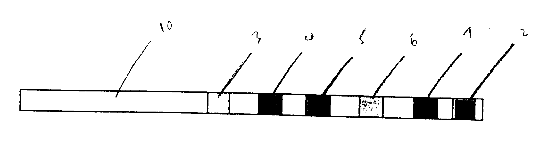 Method and test strip of detecting oxidizing adulterant in urine