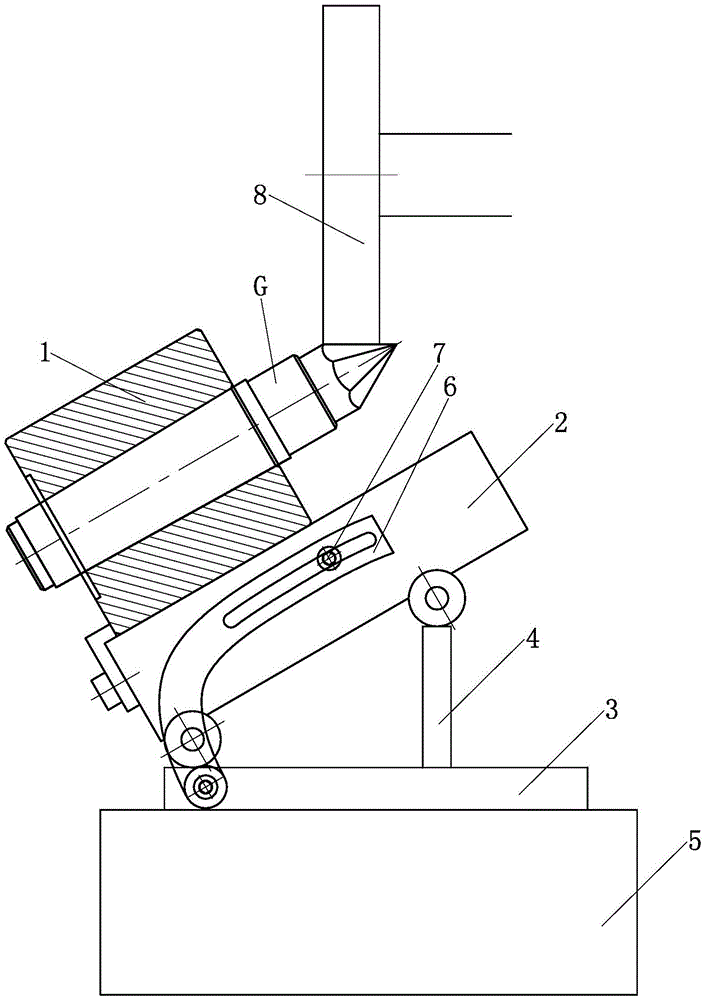 Hexagonal tip grinding method