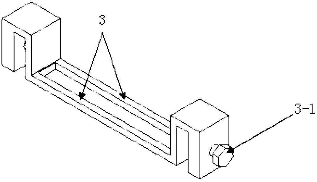 Tool capable of applying pressure to carry out electron beam auxiliary heat action connection