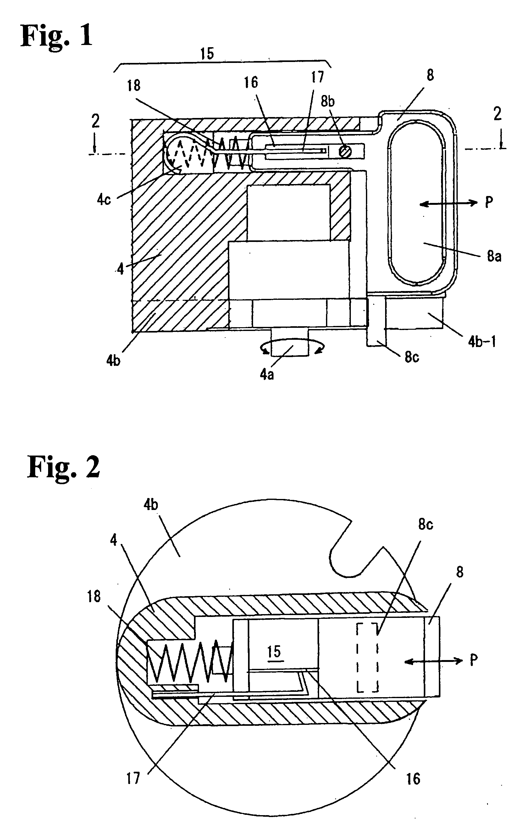 External operation handle device