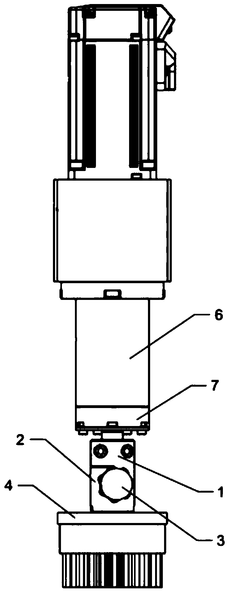 Multifunctional grinding head mechanism and main shaft