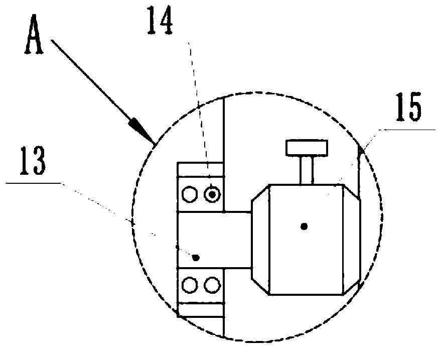 Screw rod adjusting type automatic oiling device for rotating shafts of direct-current coil motor