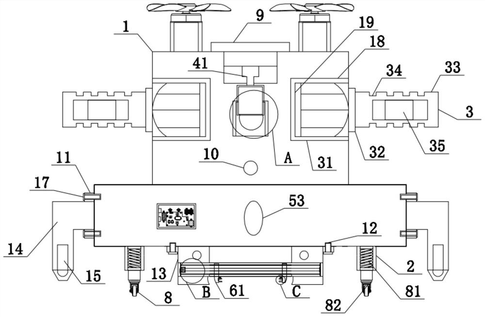 A UAV-based power transmission line inspection robot