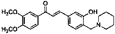 3-hydroxy chalcone Mannich base compound and preparation and application methods thereof