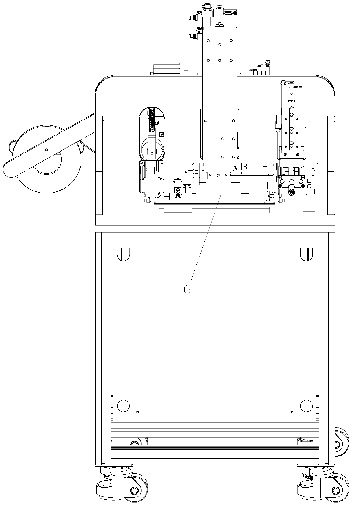 Automatic ink box sealing device