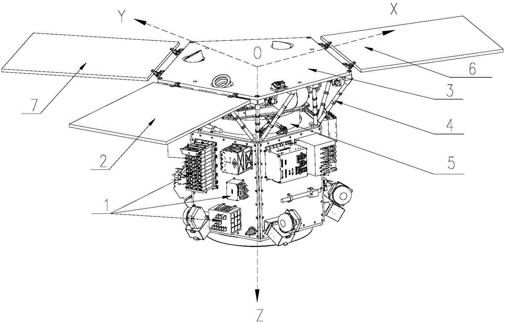 Novel commercial remote sensing satellite configuration layout
