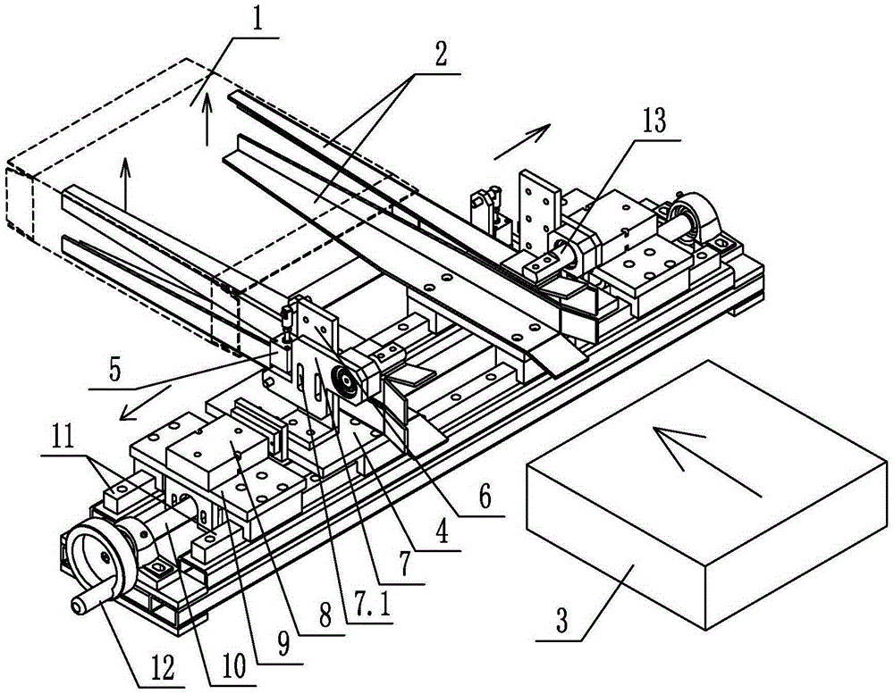 Packing mechanism for opening cartons