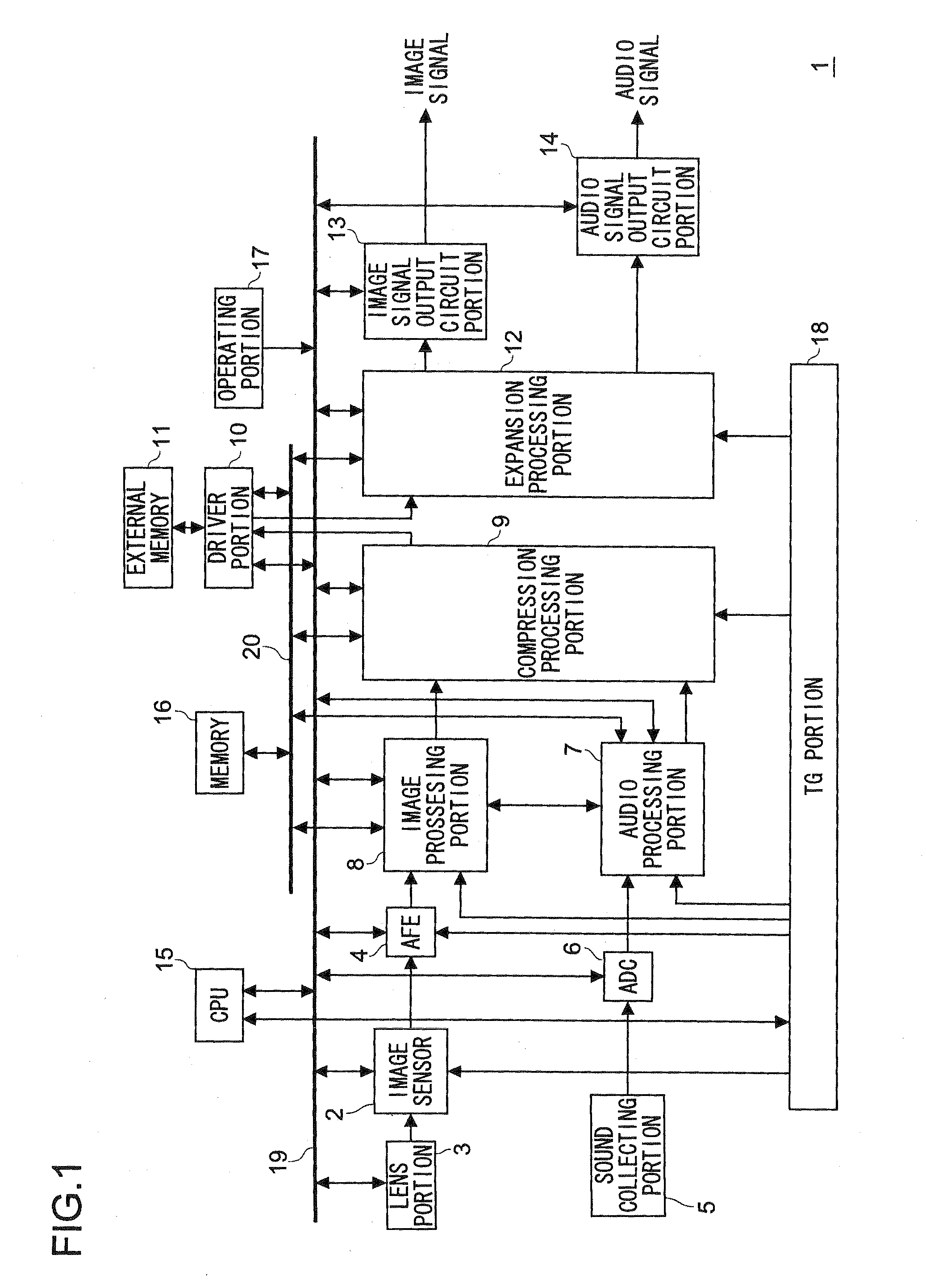 Image Audio Processing Apparatus And Image Sensing Apparatus