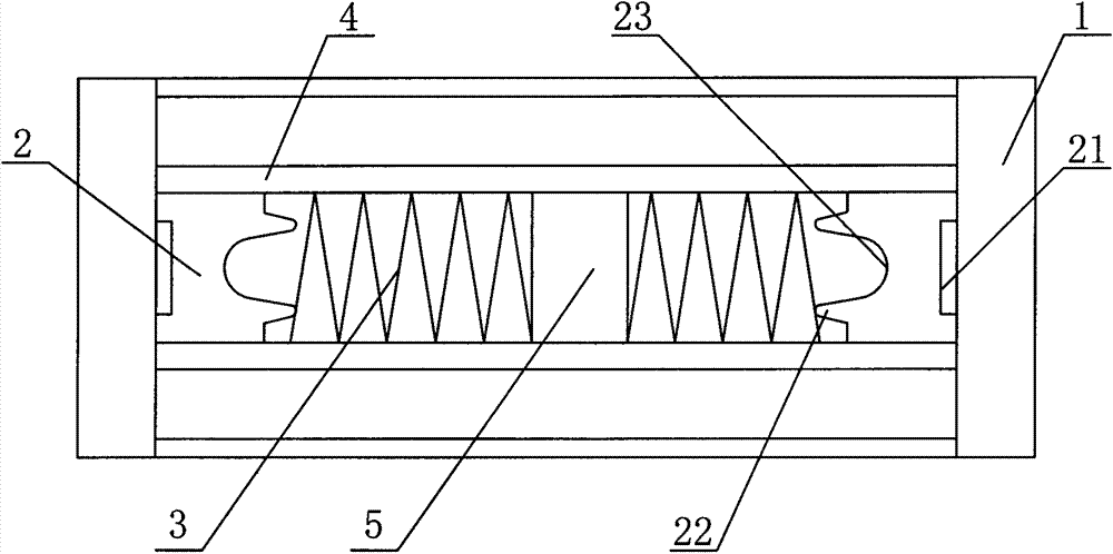 Core body structure for high-pressure-resistant heat exchanger