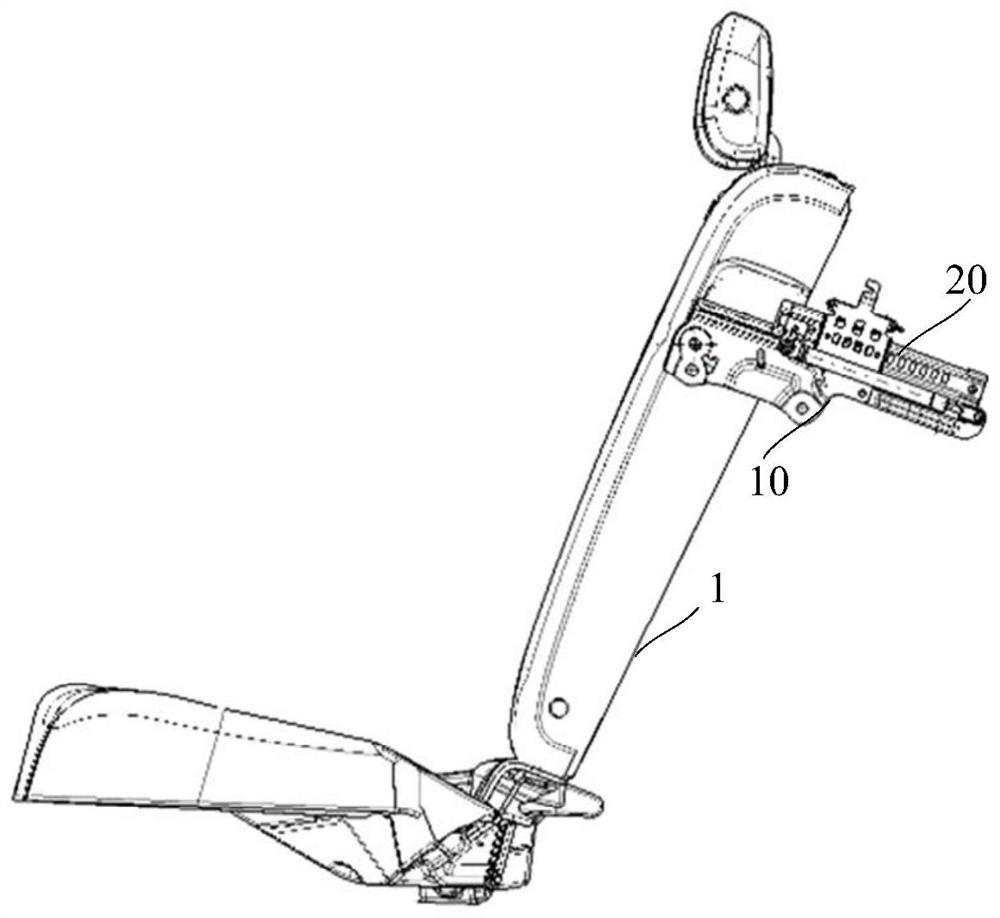 Seat back adjustment mechanism