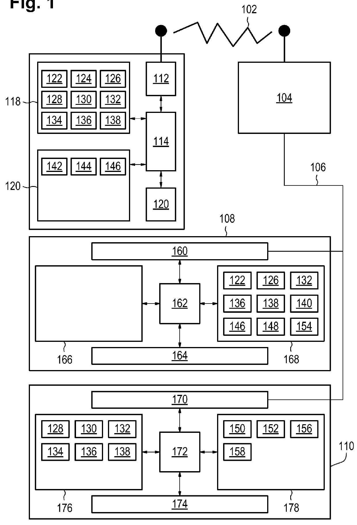 Telecommunication method for securely exchanging data