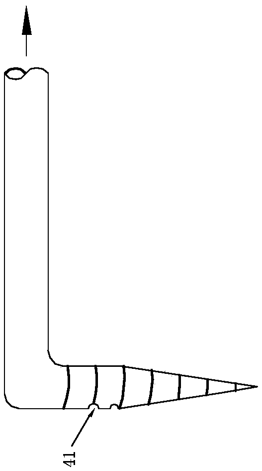 Method and device for vacuum filling cracks in pavement