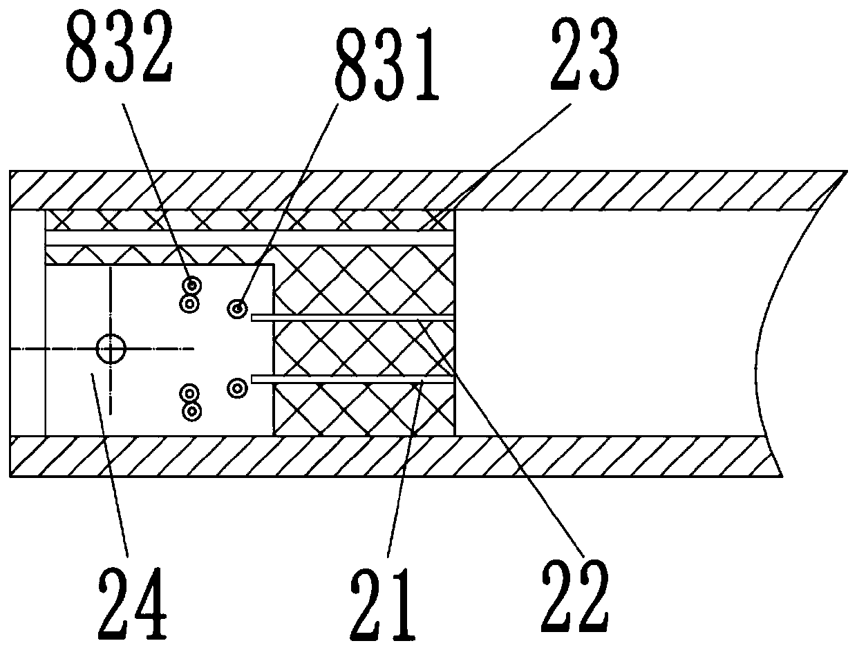 A tool for creating a wound surface at the edge of a patent foramen ovale