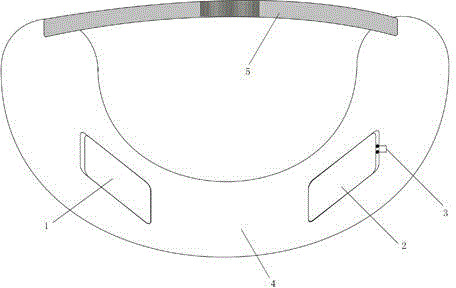 LED physiotherapy instrument for treating allergic rhinitis and application method thereof