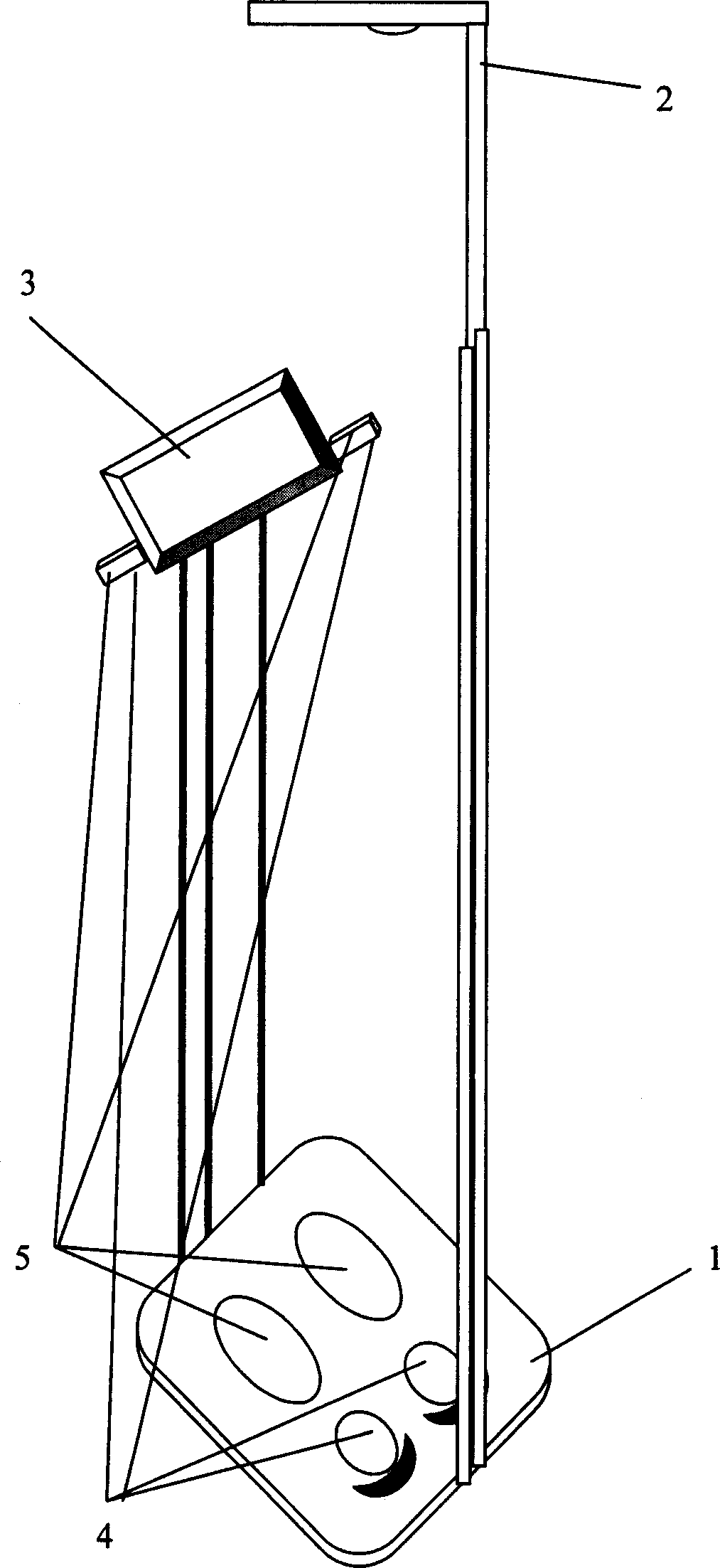 Apparatus for measuring fat in human body