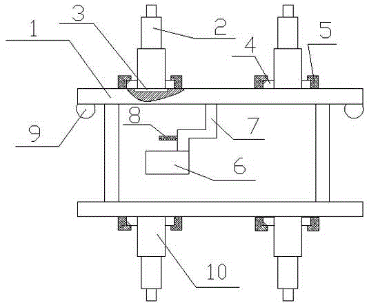 Novel pipe interior positioning device