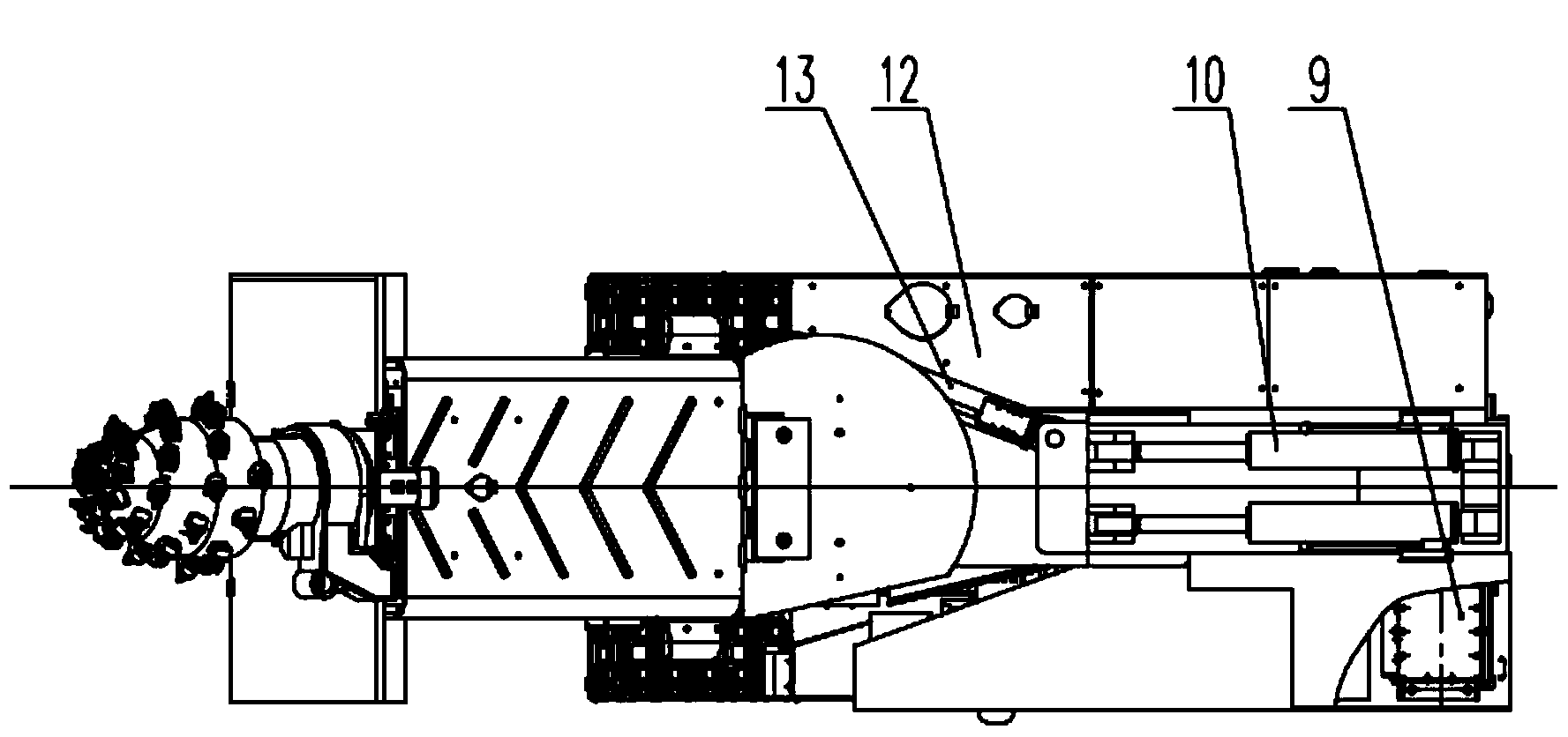 Excavating and loading equipment for engineering machinery