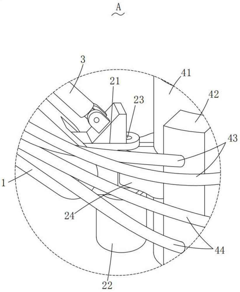 Ecological removing structure of reinforced concrete inner support and construction method thereof