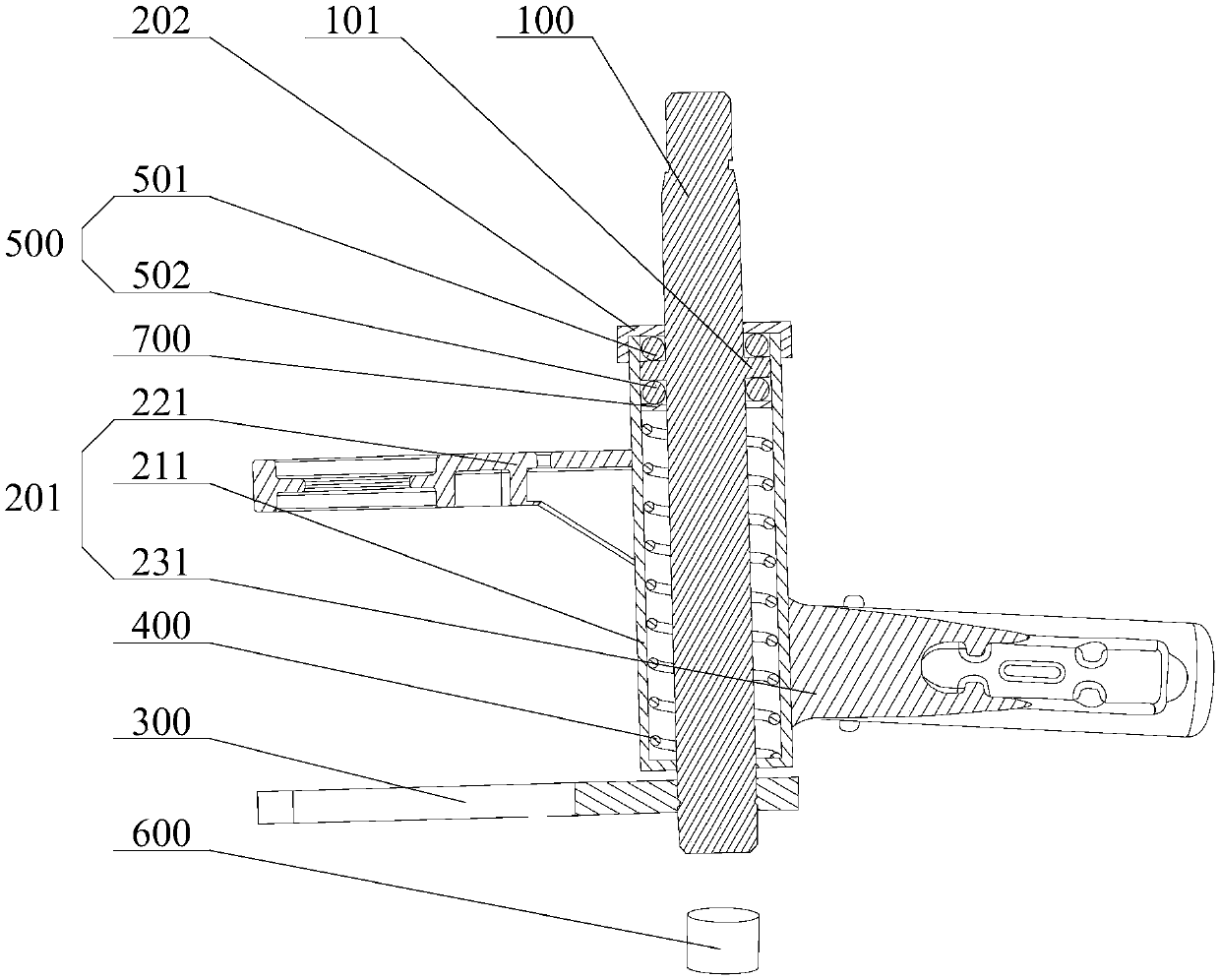 Wiper shaft assembly structure and automobile