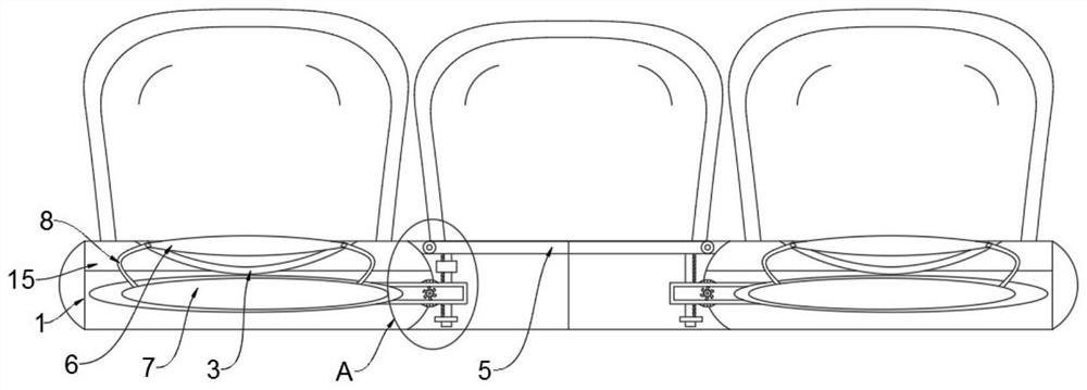 A height-adjustable safety seat
