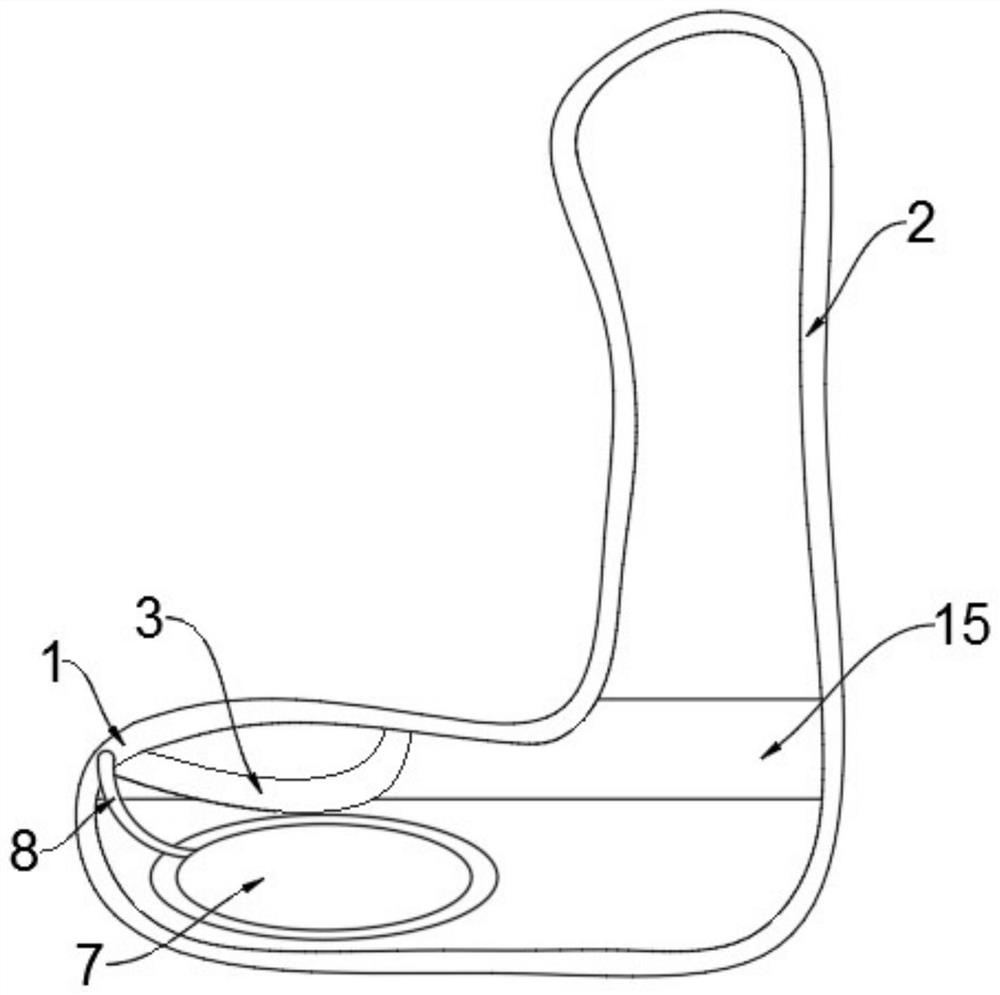 A height-adjustable safety seat