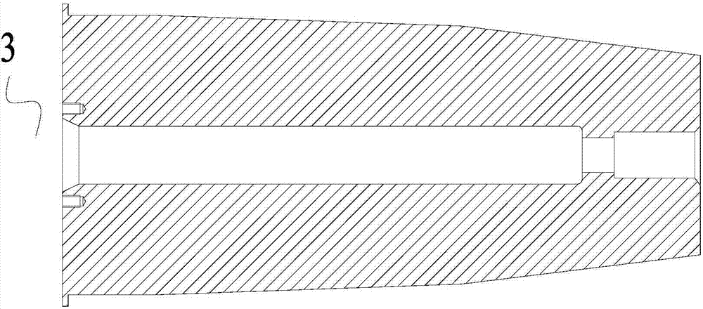 Spinning forming method for multi-angle tapered barrel body