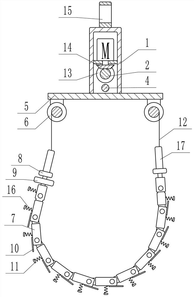 Steel pipe hoisting device for building construction