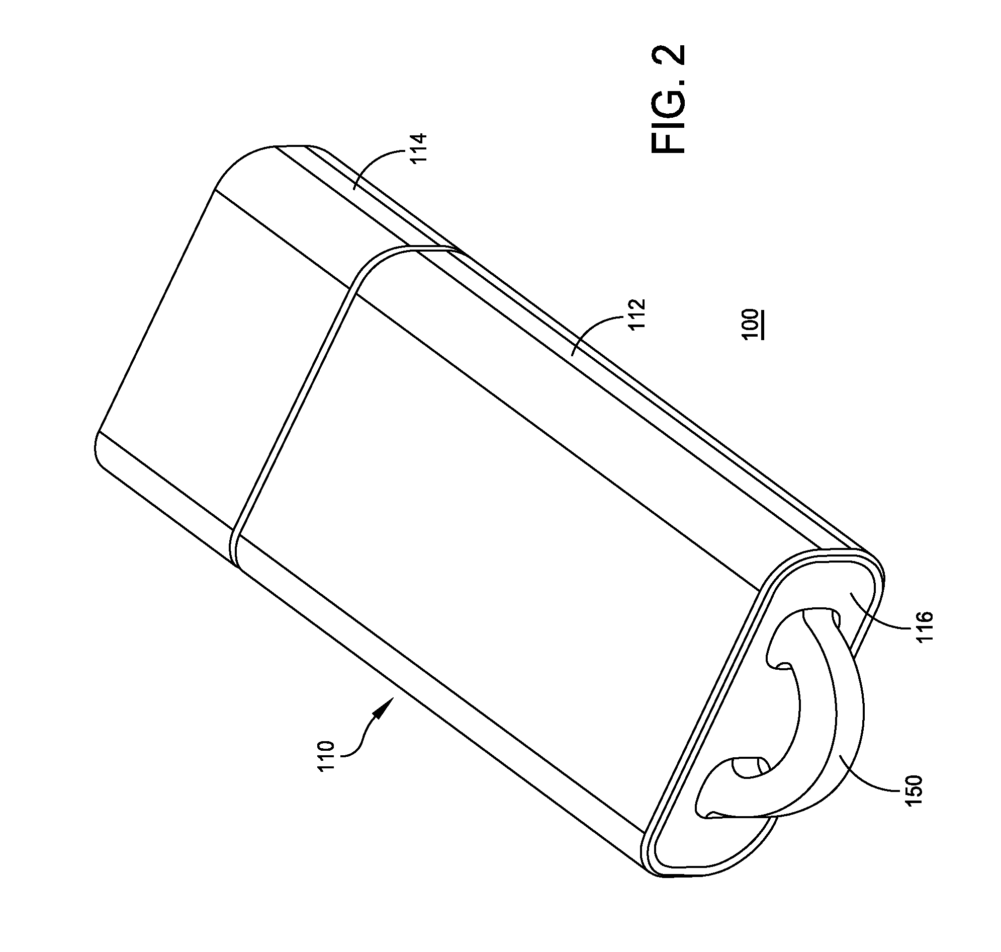 Key fob with protected biometric sensor