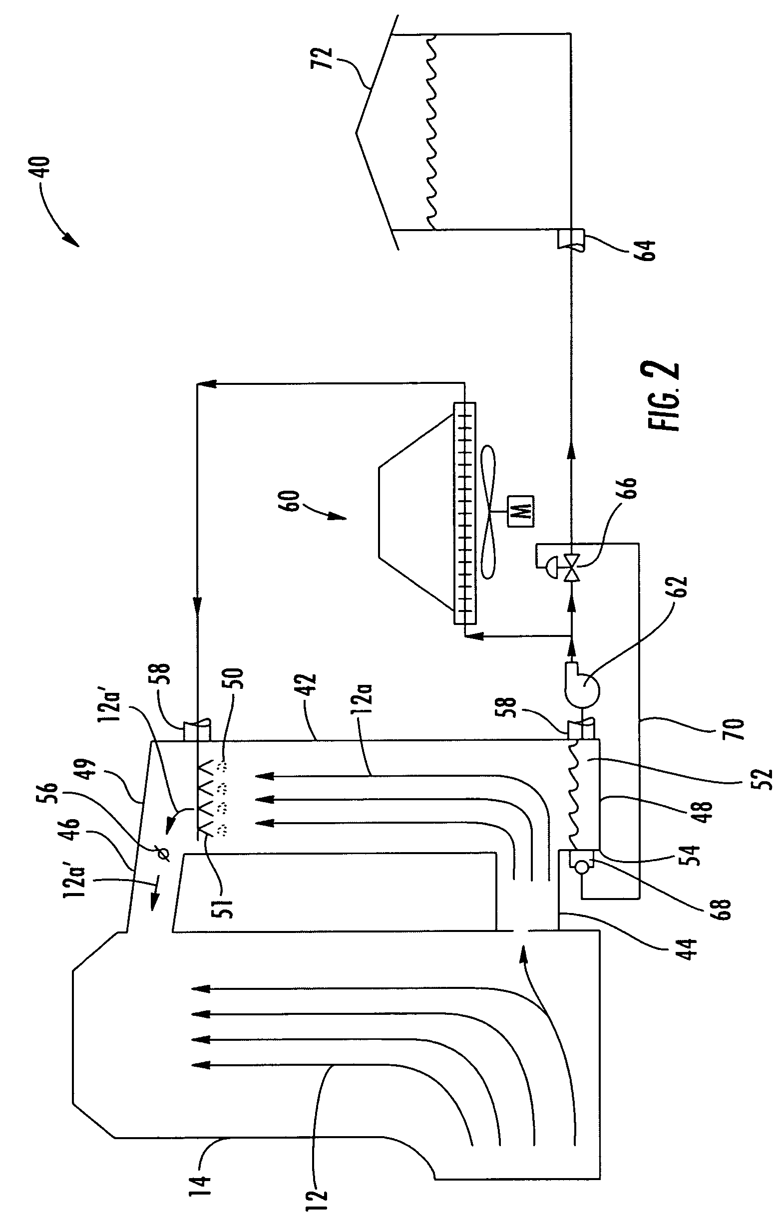 Turbine exhaust water recovery system