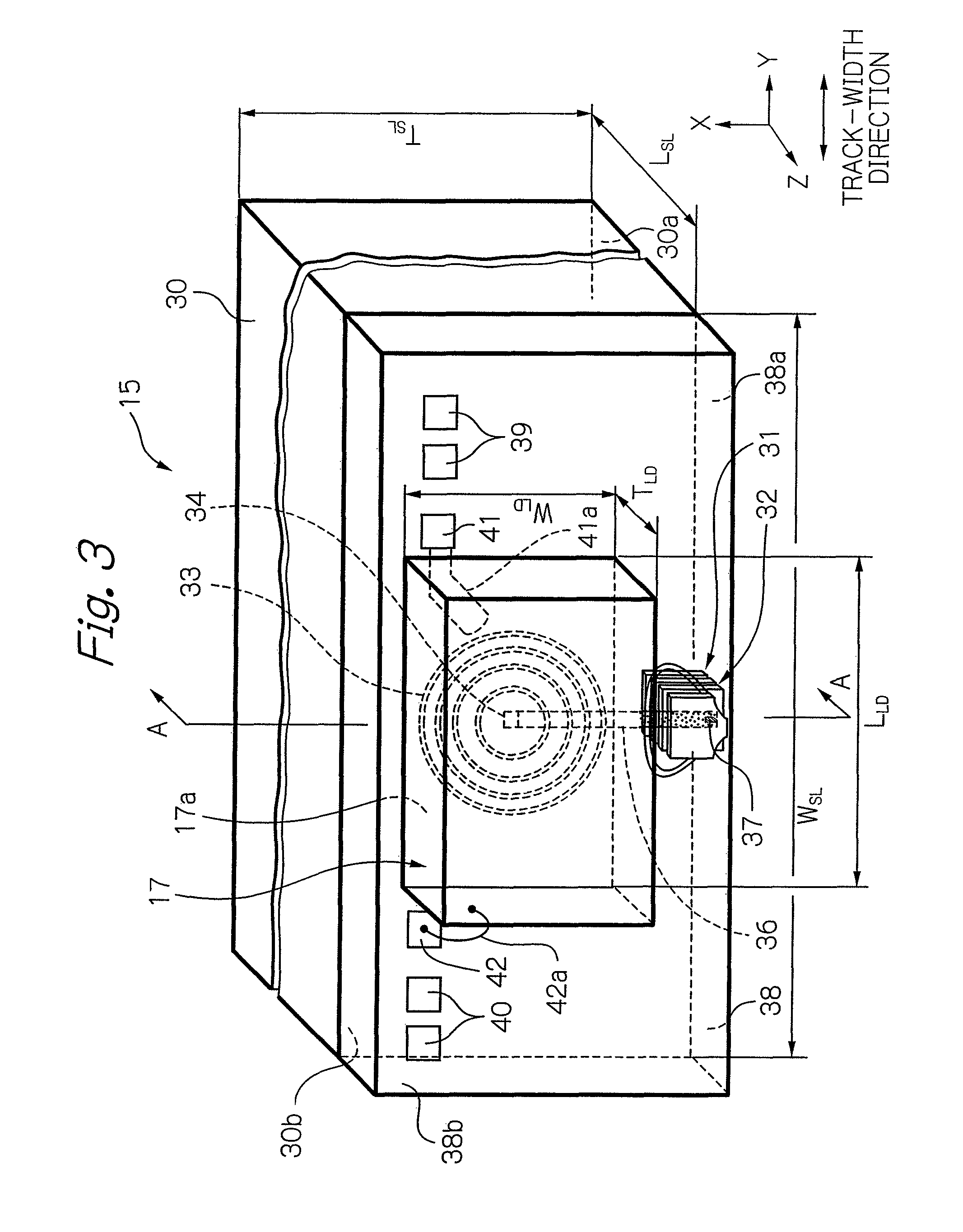 Thermally-assisted magnetic recording head with plane-emission type light source