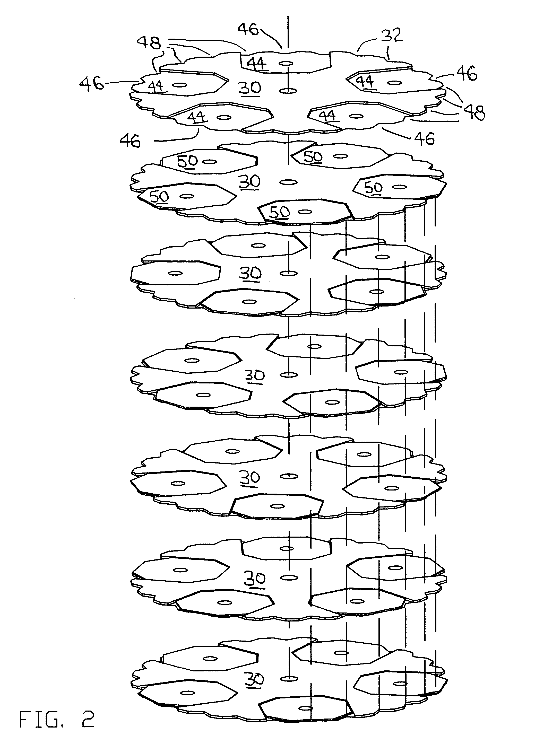 High-density disk storage and retrieval cylinder