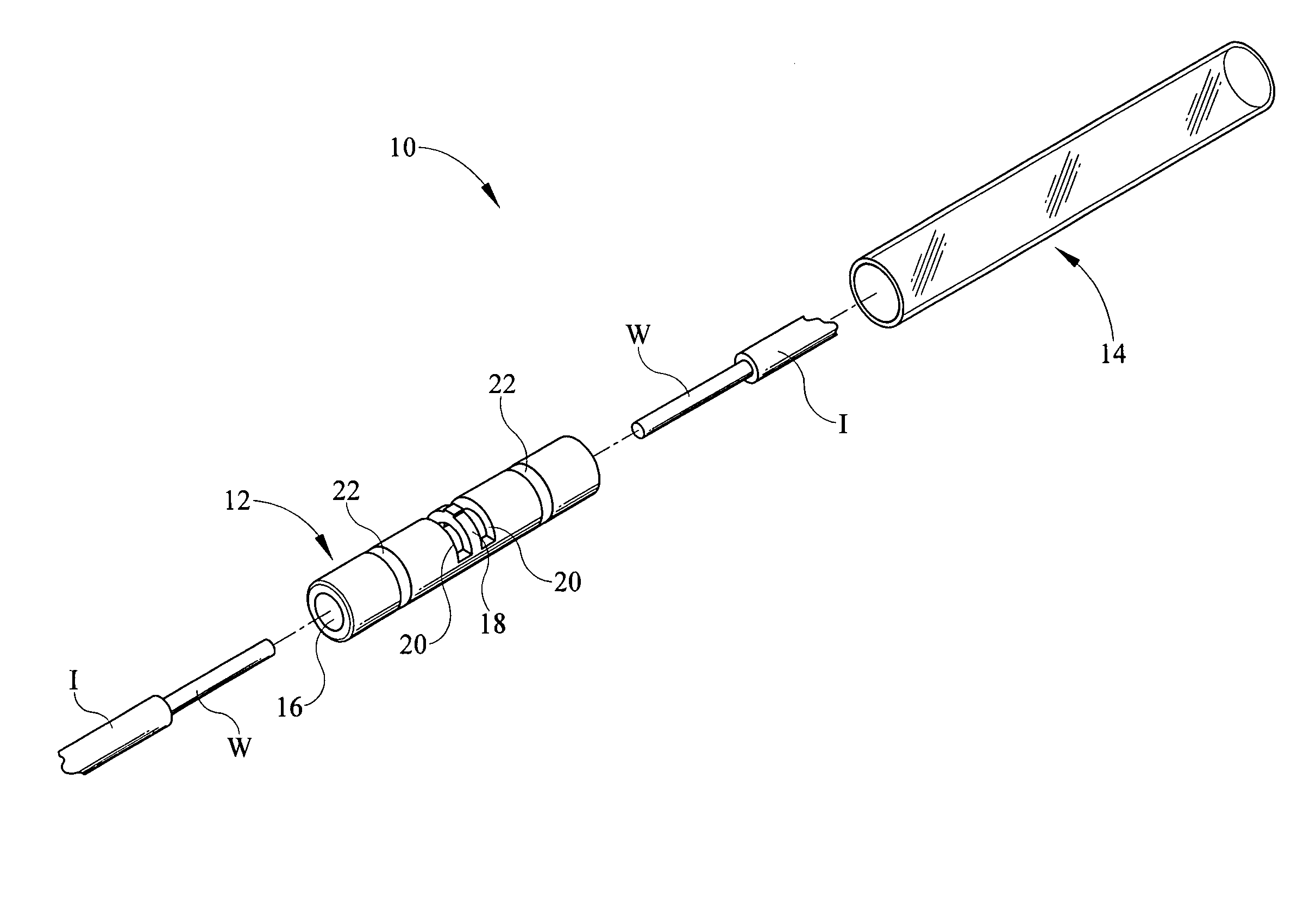 Crimpable insulated electrical connector