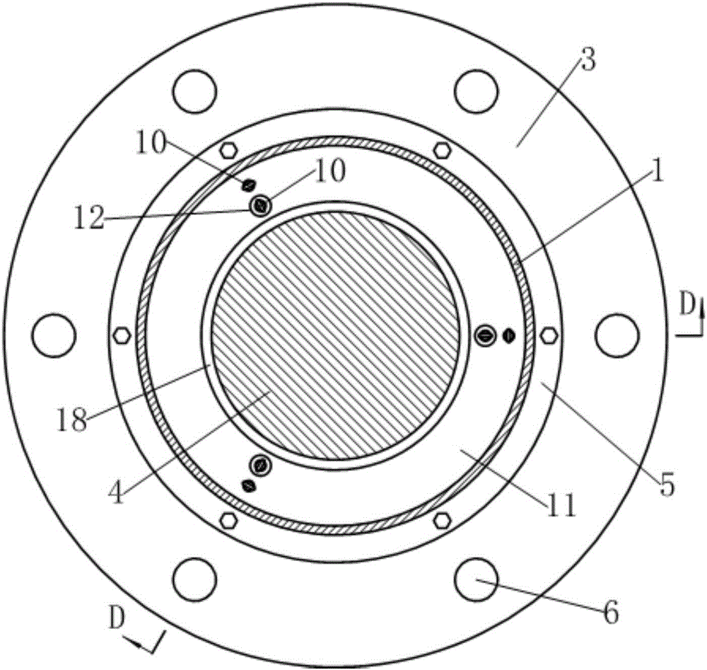 Three-dimensional base isolation support with preset vertical initial rigidity