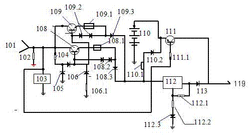 Special power supply with wide adaptive range