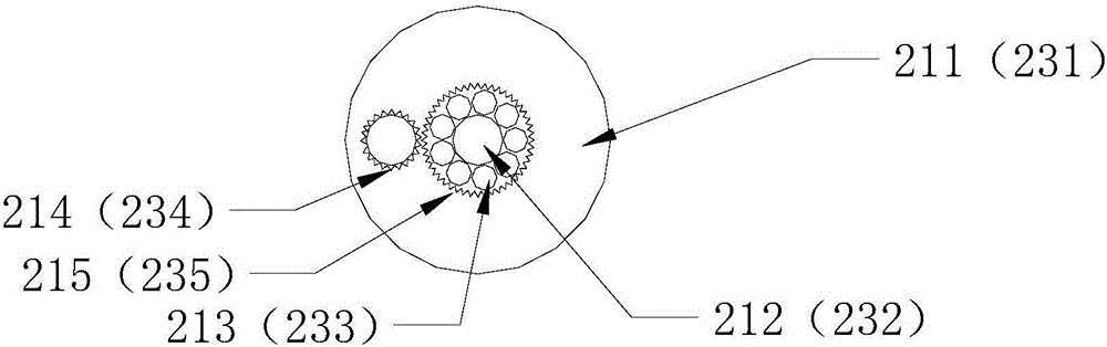 Continuous production and sintering device for self-supported ceramic thin film