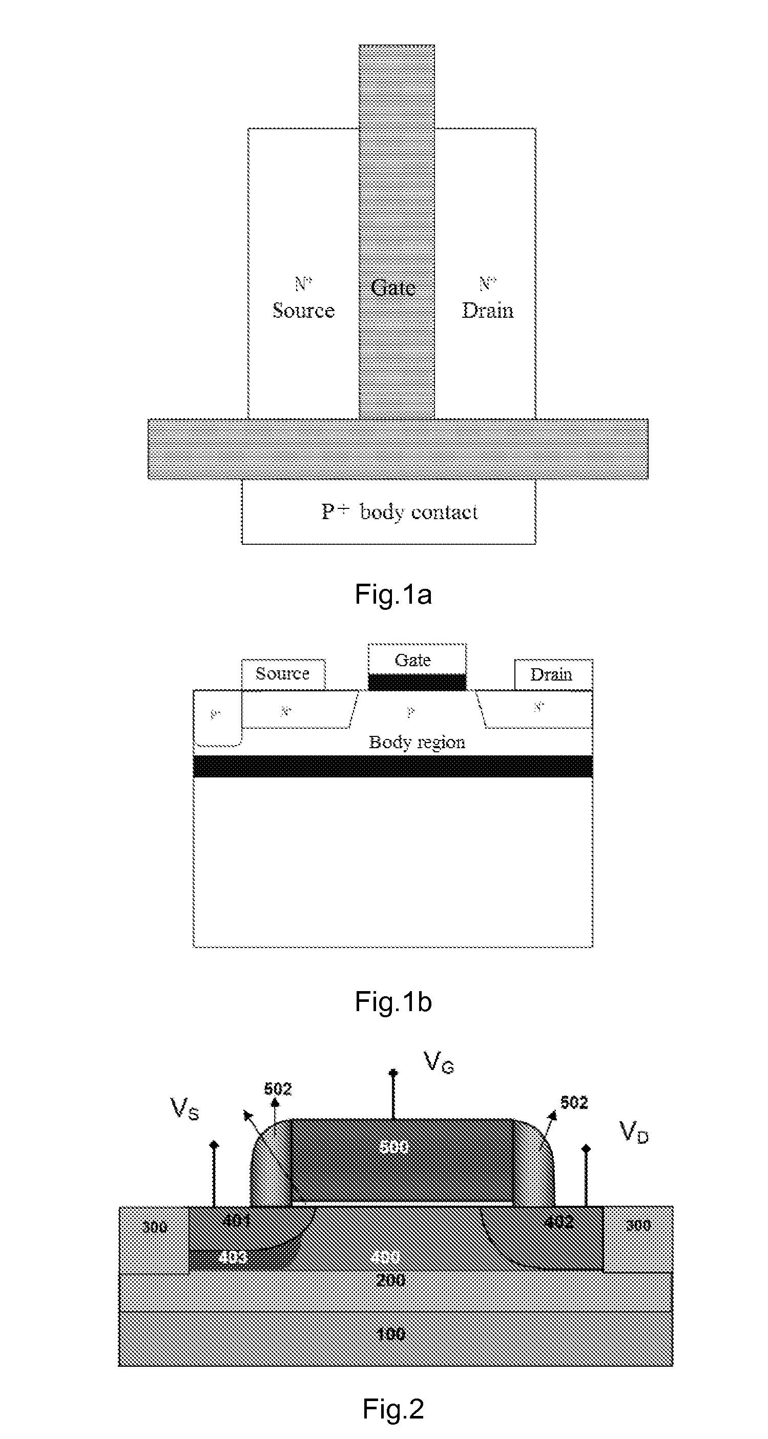 MOS Structure with Suppressed SOI Floating Body Effect and Manufacturing Method thereof