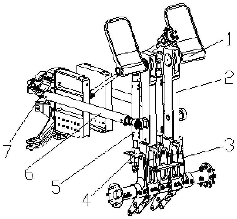 Aircraft foot control mechanism assembling method