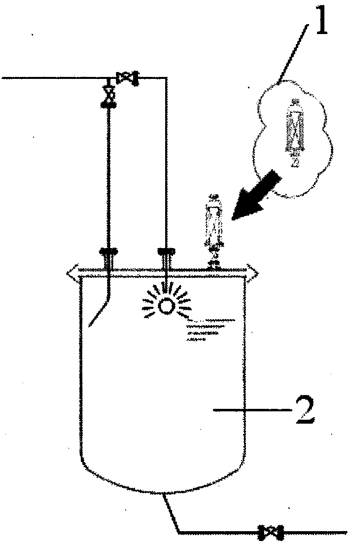 Offline sterilization method for breather on buffer tank