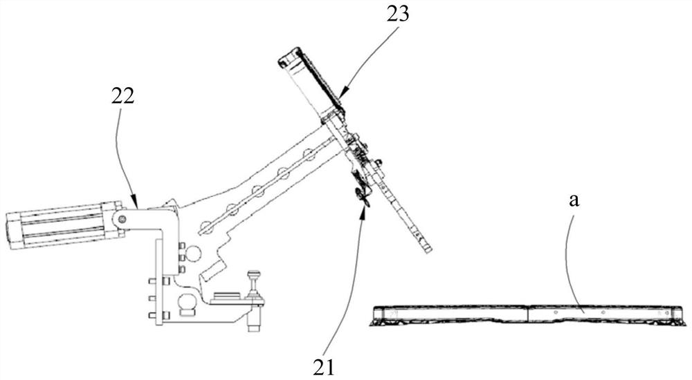 Automobile Assembly Handle Positioning System