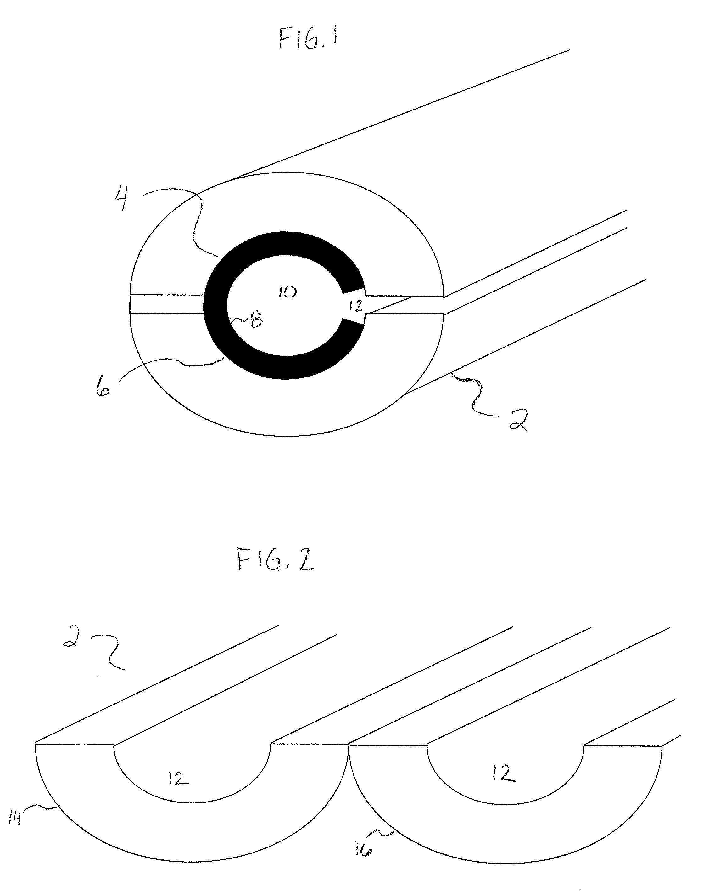Patterned mold for medical device